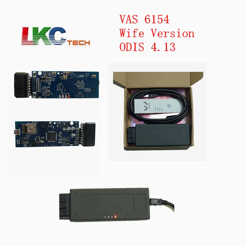 

Newest WIFI VAS 6154 ODIS 4.13 OBD Diagnostic Tool VAS6154 for V-W for A-udi for S-koda Diagnostic Scanner Free Shipping