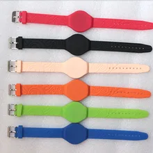 100 шт./лот 13,56 МГц 216 888 байт наручный браслет NFC Adjustabel RFID браслет с блокировкой