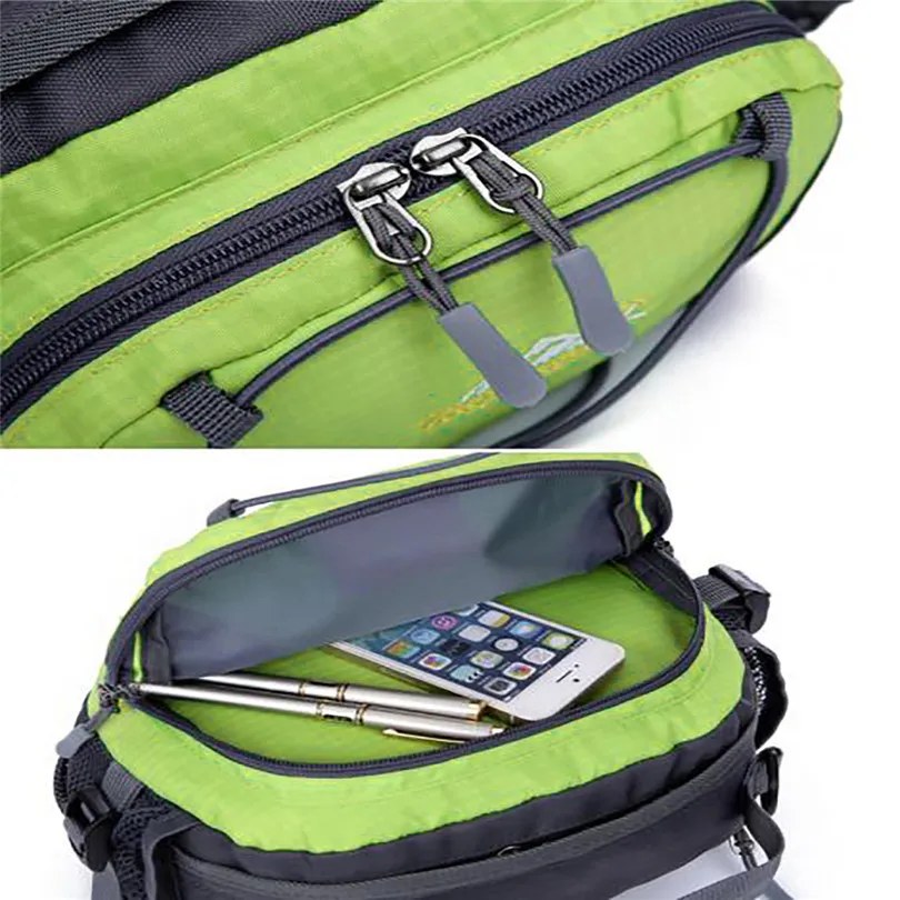 Unisex sports bags Waterproof Running Belt Bum Waist Pouch Fanny Pack Camping Sport Hiking Shoulder Bag 2019 new #3f26 (19)