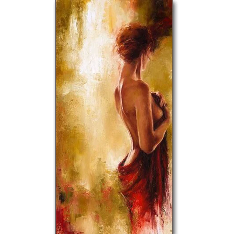 

Full square / round diamond 5D DIY diamond painting "red sexy woman" diamond embroidery cross stitch mosaic home decoration gift