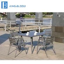 outdoor rattan dining set