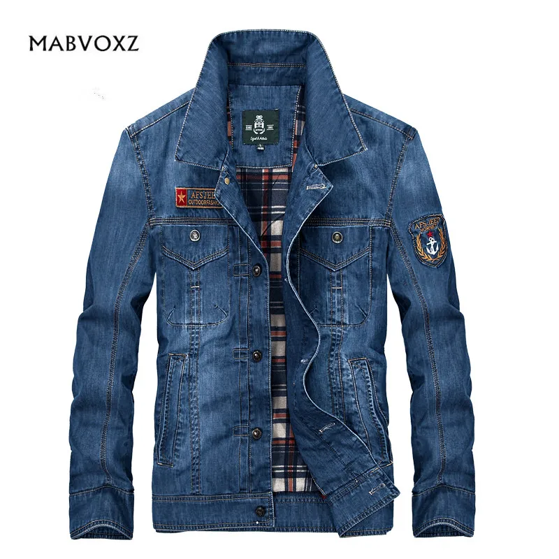 European Style Men Jackets Denim Jeans Casual Coats For Spring and
