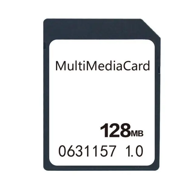 10pcs onefavor 128MB MMC Card 128M MultiMedia Card Memory Card 7Pinin