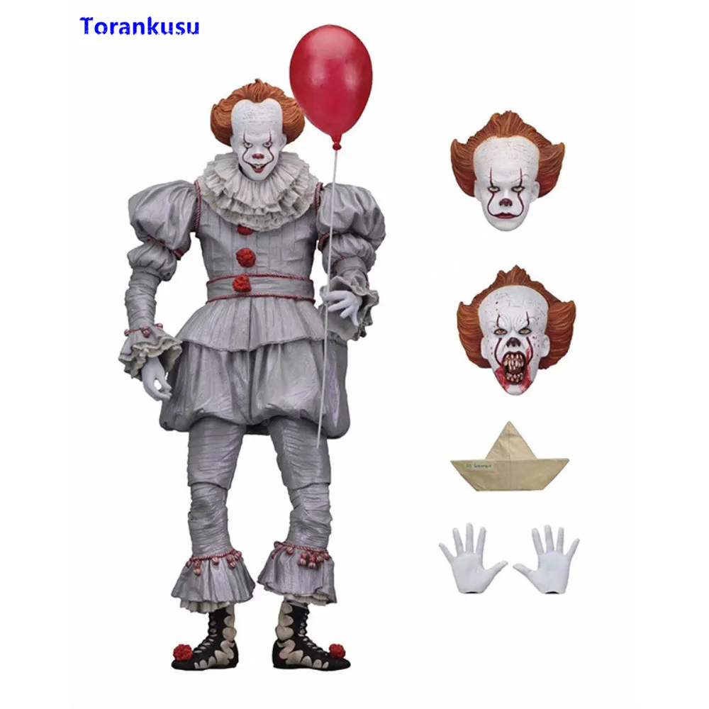 

Stephen King's It Terror Figure PVC Statues For Decoration Man Gift For Birthday Collectible Action Figures Model Doll Toys XP