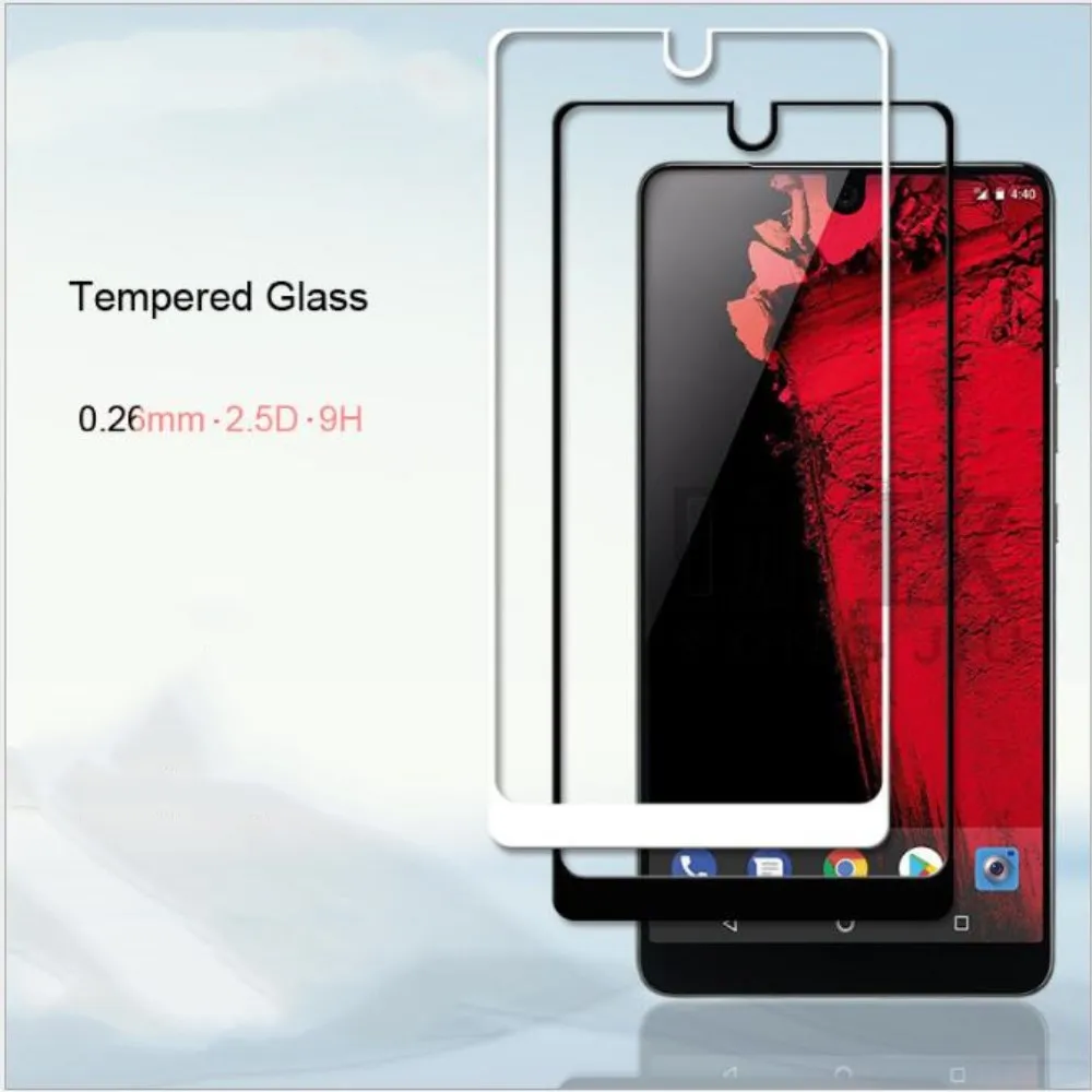 

2.5D Full Cover Tempered Glass For Essential Phone PH-1 Screen Protector Anti-Scratch Film for Essential Ph1 PH 1