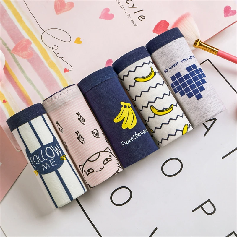 Women's panties Banana print cartoon underwear female cotton underpants gril brienfs sexy lingerie ladies panty women intimate Women's panties Banana print cartoon underwear female cotton underpants gril brienfs sexy lingerie ladies panty women intimate