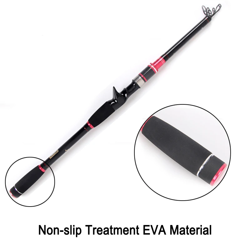 الكربون تلسكوبي الصيد رود السفر الغزل مجموعة يطير كومبو الترا ضوء الشتاء القلم القفز إغراء التصيد قضبان