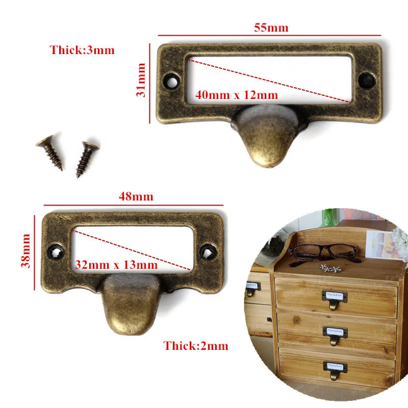 6pcs/lot File Name Card Handle Cabinet Handles Label Hold Antique Brass Drawer Label Pull Cabinet Frame Handle File Name Card 6pcs/lot File Name Card Handle Cabinet Handles Label Hold Antique Brass Drawer Label Pull Cabinet Frame Handle File Name Card