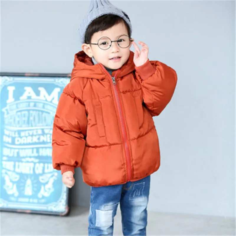 Baby Boy Jacket Child Girl Down Jackets Coat Parkas Hooded infant Warm Fur Hooded Outerwear Coat Kids Jacket Boys Clothes S8932