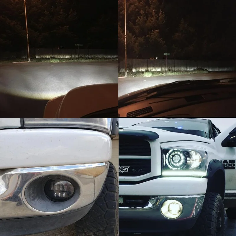 dodge ram led fog light
