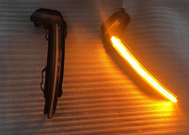 

CCLSBLL For VW TiguanL Tayron New touraeg Dynamic Blinker LED Turning Signal Side Mirror Lights indicator flash TiguanL Lamp