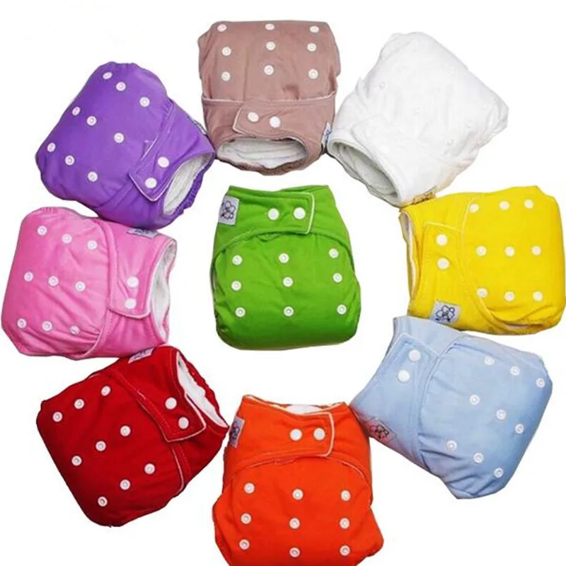 

Sunny ju Reusable Baby Diapers Infant Nappy Cloth Diapers Soft Covers Baby Nappy Size Adjustable Training Pants Size Adjustable