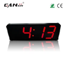 [Ganxin] 8 дюймов 4 цифры Новая мода большие светодиодные цифровые часы таймер обратного отсчета времени