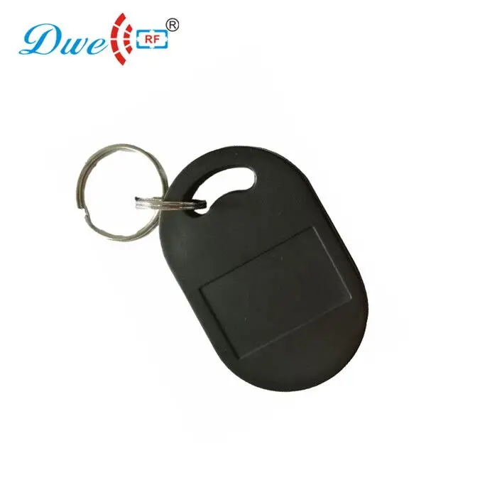 DWE CC RF access control cards abs 100pcs rfid 125khz tk4100 waterproof  key tag rf id door keyfobs                             