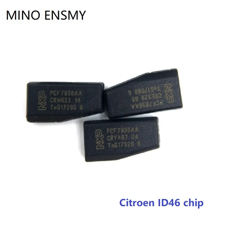 Пустой не Кодовый приемоответчик ключей от машины PCF7936AA PCF7936 id46 чип иммобилайзера для citroen