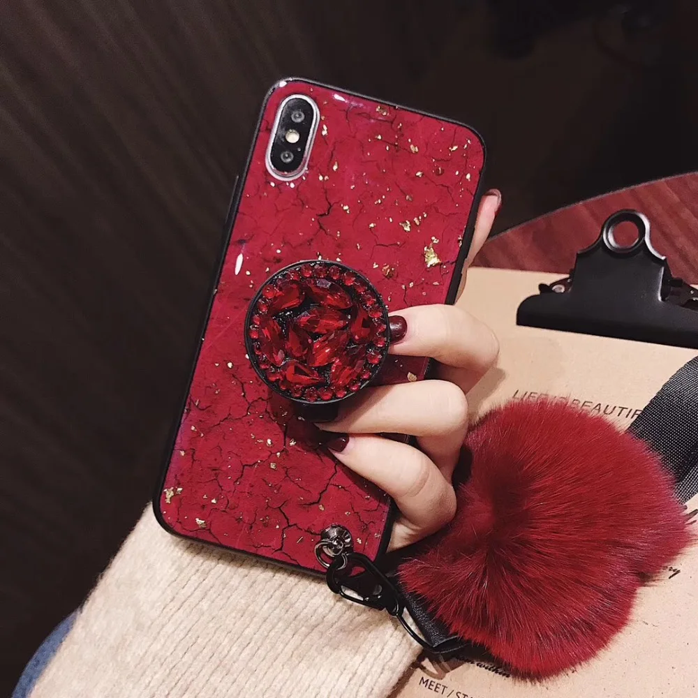 Для iPhone 12 11 Pro X Xs MAX XR 6 7 8Plus для Samsung s8 s9 s10 plus Note10 9 8 роскошный необычный милый чехол с