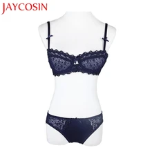SIF хит, новинка, модный сексуальный женский мягкий кружевной бюстгальтер, бюстгальтер 1 шт. на косточках+ 1 шт. трусики, Прямая поставка 901