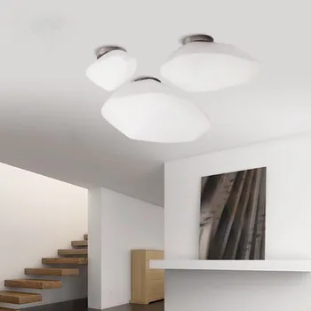 

Minimalist modern design bedroom bedside study room corridor aisle glass stone ceiling lamp