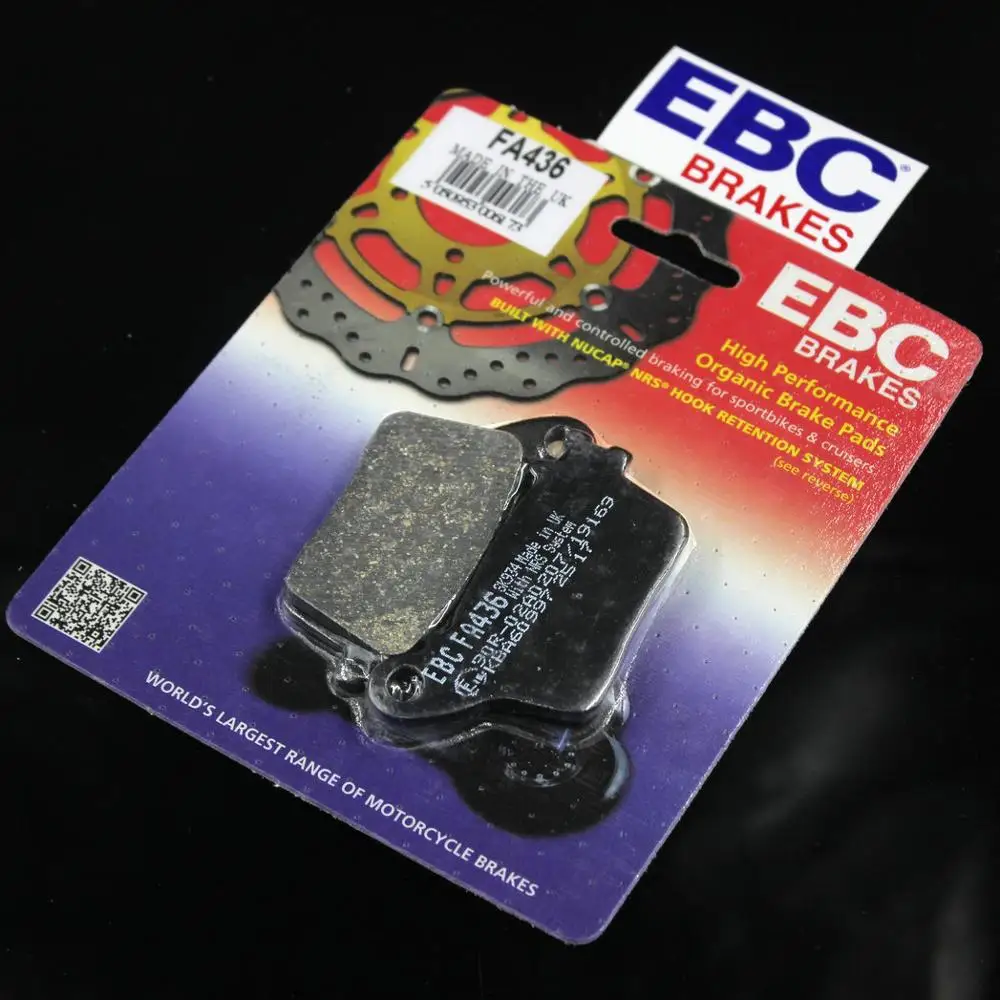 EBC оригинальные тормозные колодки комплект Подходит для Honda CBR600RR VFR800 CBR1000RR CB1000 передние и задние тормозные колодки Аксессуары для мотоциклов