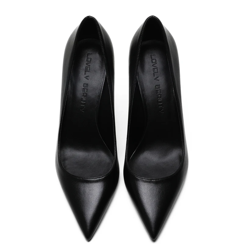Лидер продаж; фирменный дизайн; женские весенние туфли-лодочки с острым носком; женские слипоны; обувь для вечеринок; классические женские туфли на высоком каблуке размера плюс; F0061 - Цвет: 2
