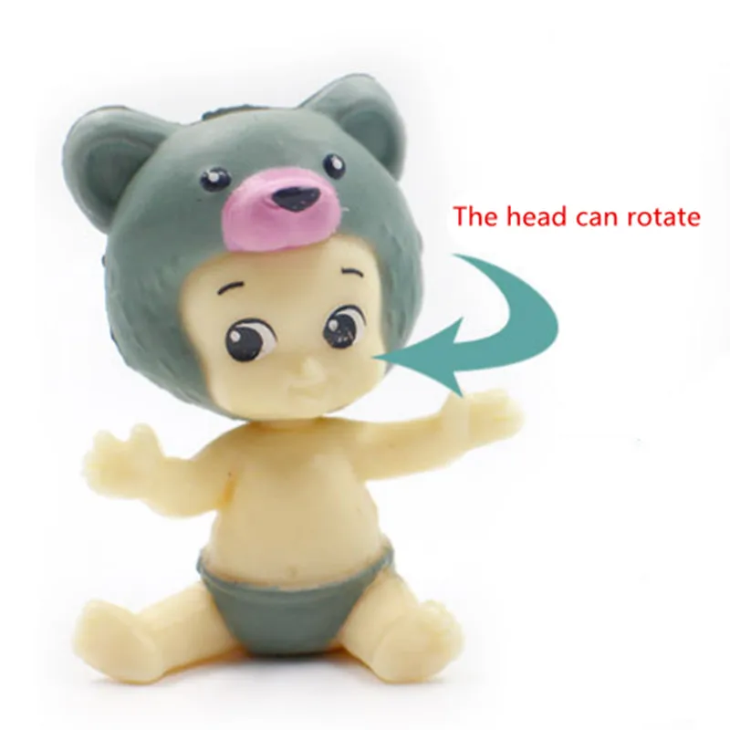 Dismantling blind box doll lovely doll toy Babies and animals Head motion Children