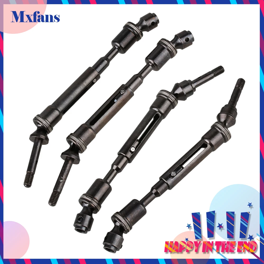 Mxfans 2 x Titanium SLA017 SLA018 Front Rear Driven Dogbone for RC TRAXXAS SLASH HQ 727
