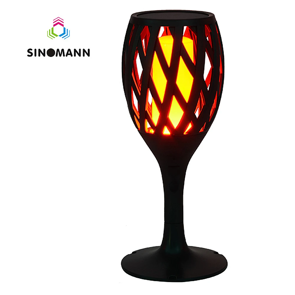 

Solar-powered LED Flame Lamp Waterproof 96LEDs Dancing Flickering Torch Light Outdoor Solar LED Fire Lights Garden Decoration