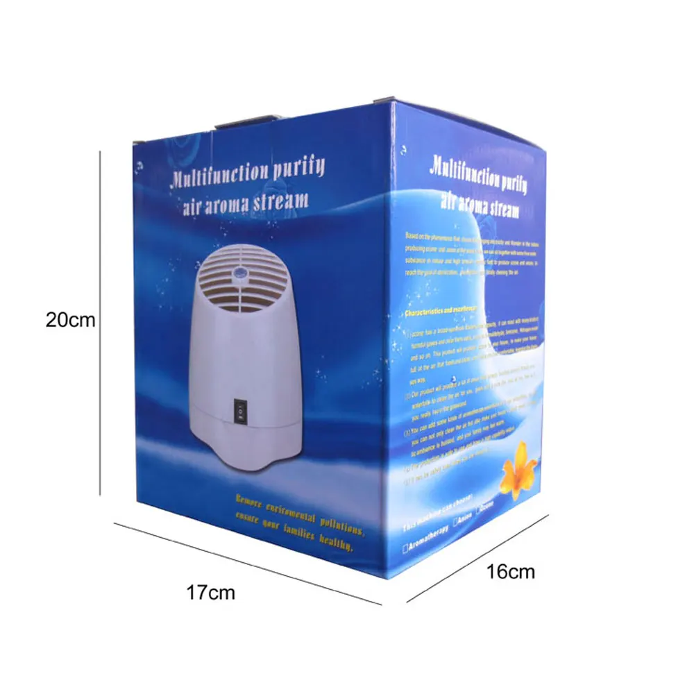 Очиститель воздуха для дома и офиса с ароматическим диффузором, моющийся фильтр, генератор озона и ионизатор, GL-2100