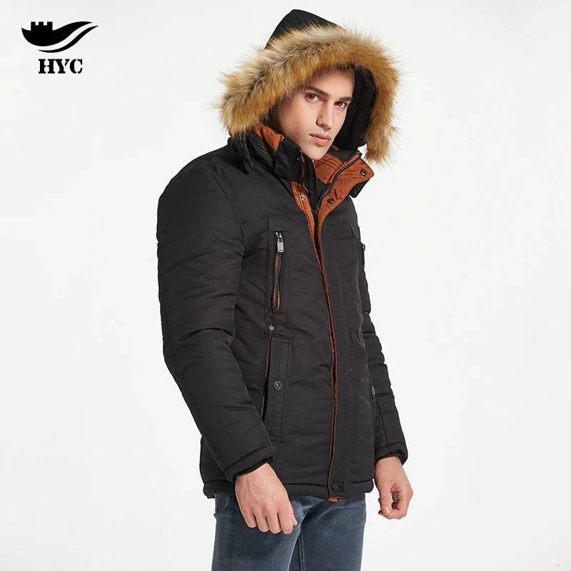 

HAI YU CHENG Winter Coat Men Padded Jacket Parka Cheap Coats Anorak Jacket Windbreaker Mens Sheepskin Male Military Jacket 7788