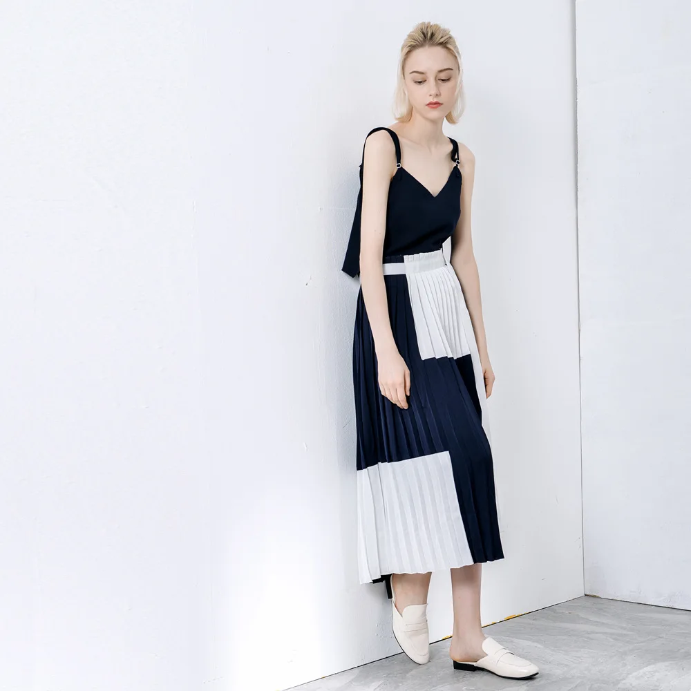 Johnature уличная топ на бретельках с открытой спиной женское платье 2021 летнее Новое