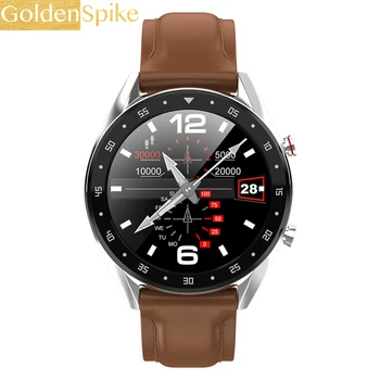

GOLDENSPIKE L7 Smart Watch men Waterproof Heart Rate Monitoring Blood Pressure ECG MTK2502 sports smartwatch For Android IOS