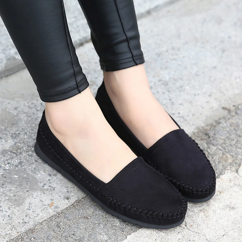 flat slip on shoes