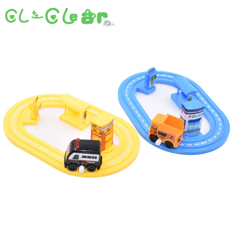 

NEW 1pcs DIY Puzzle Roller Coaster Track Car Diecasts & Toy Vehicles Rail Toy Gift for Children