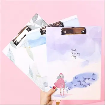 

A4 Folder Writing Examination Paper Splint Plate Clip Data Book Student's Office Writing Pad Backing Board Office Stationery