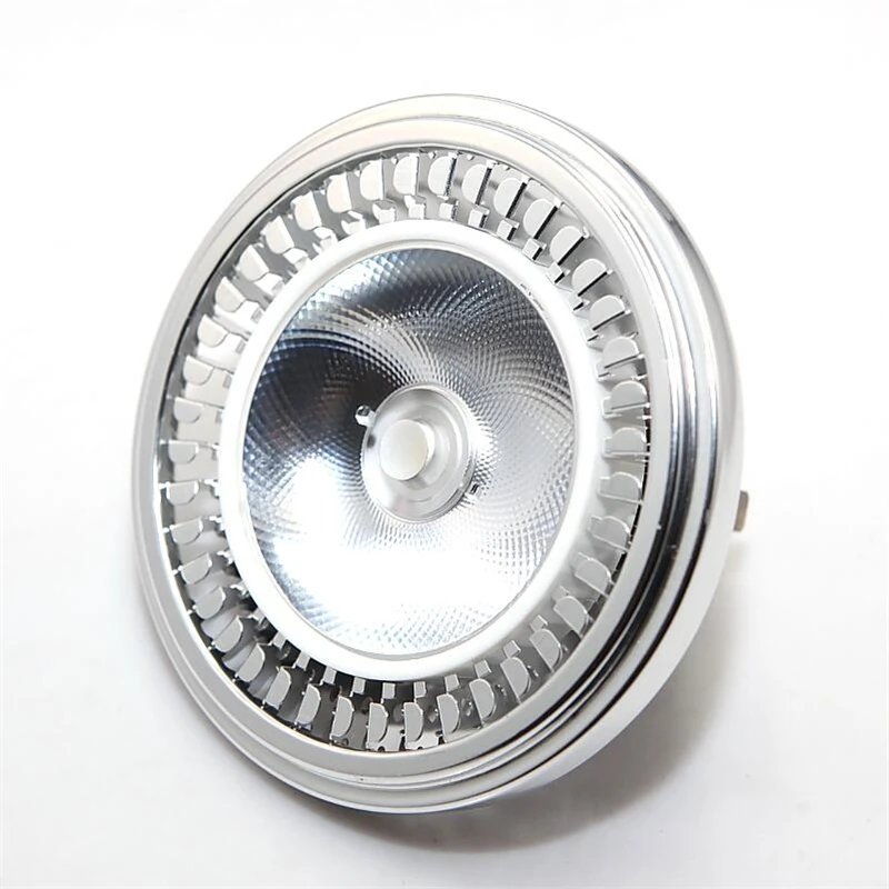 Dimmable 15 Вт AR111 COB LED лампа GU53 точечный свет Светодиодные лампы Теплый Холодный белый AC85 265V Бесплатная