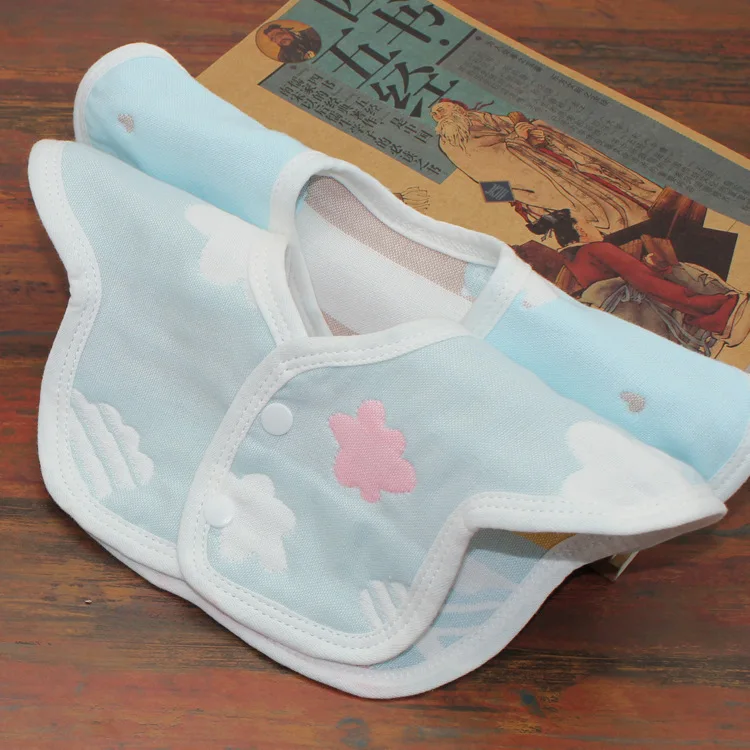 Bibs Cotton Towel Newborn Baby Bib Saliva Organic Neck Scarf Dribble