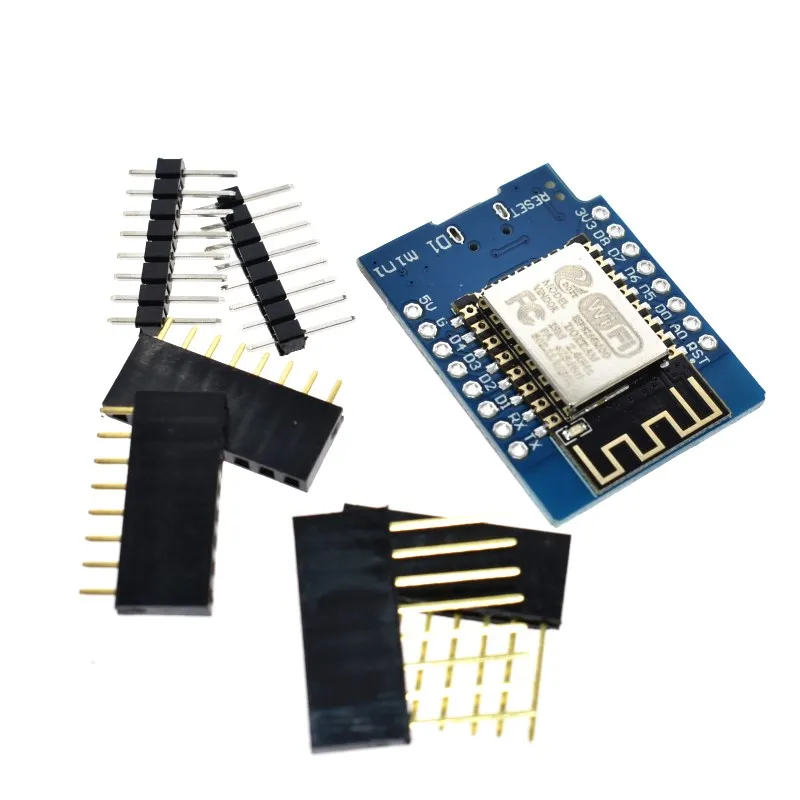 D1 Mini ESP8266 ESP-12 ESP-12F CH340G CH340 V2 USB WeMos wifi макетная плата D1 Mini NodeMCU Lua IOT плата 3,3 В с контактами