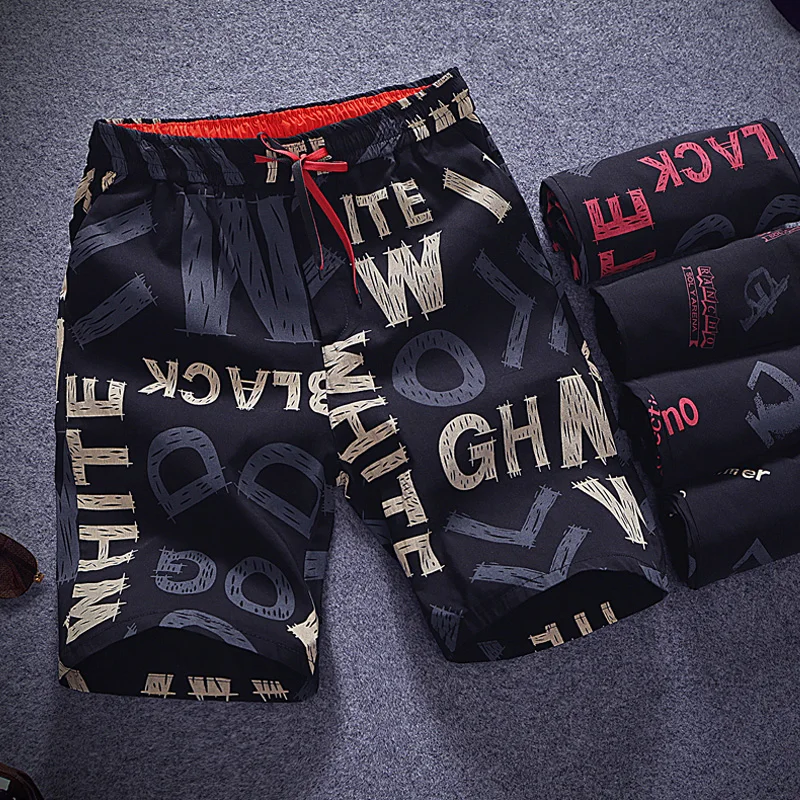 Повседневные шорты, брюки мужские летние сексуальные свободные трендовые брюки с цветочным принтом брюки с пятью точками летние повседневные брюки мужские пляжные брюки