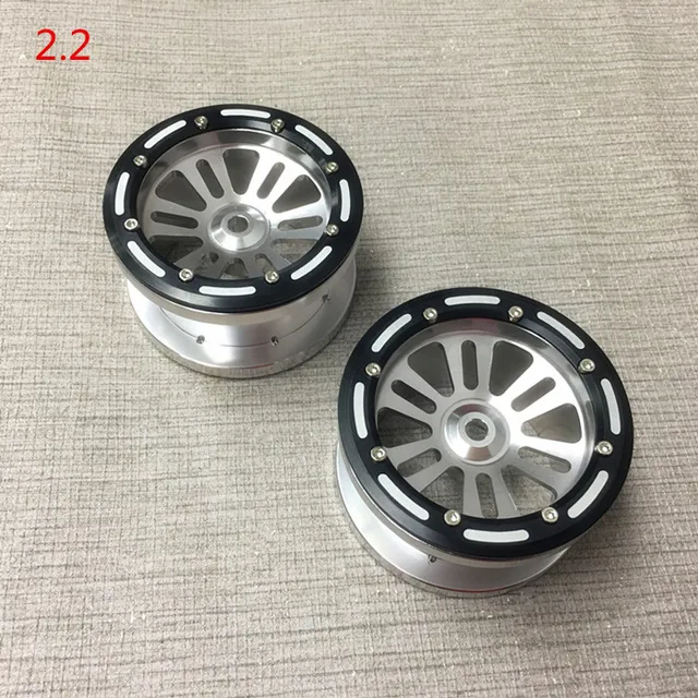 Cheap 1/10 RC Crawler 2.2'' Wheel Hub 2.2 Inch Metal Alloy Beadlock Wheel Rim for 90018 90048 90056 Cheap 1/10 RC Crawler 2.2'' Wheel Hub 2.2 Inch Metal Alloy Beadlock Wheel Rim for 90018 90048 90056