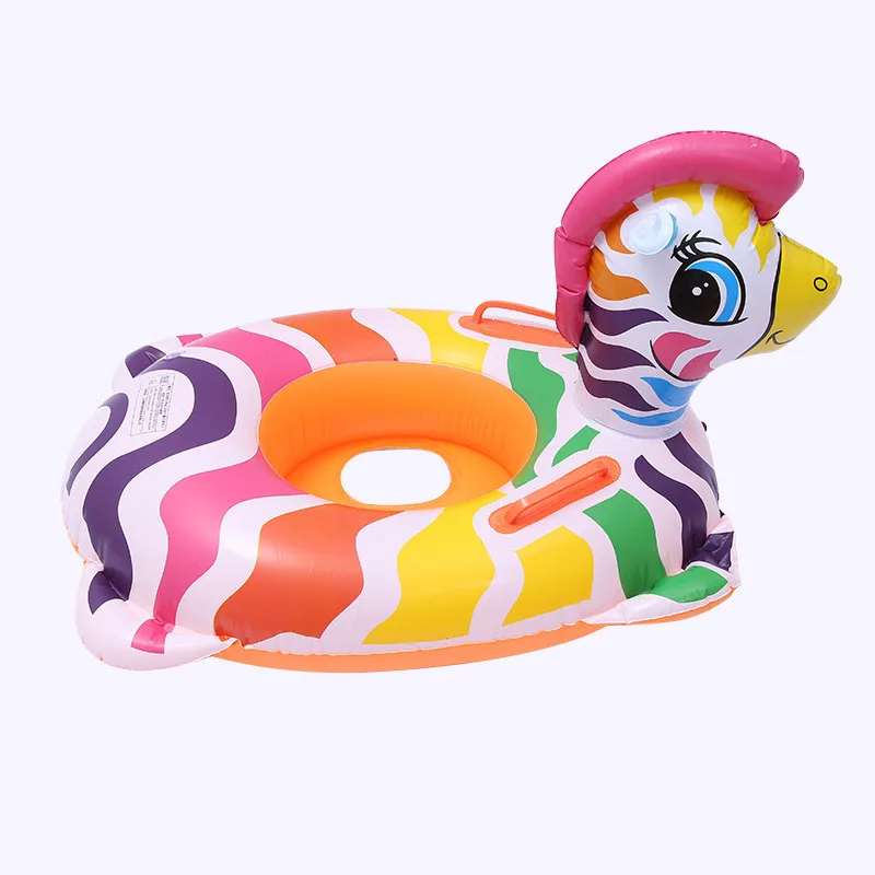 Летние должны имущими открытый бассейн ребенок сиденье лодка надувные прекрасный животного матрас для плавания игрушки для купания для детей - Цвет: 6