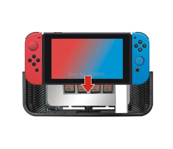 

For Nintend Switch NS Console Carrying Storage TPU Grip Case Skin Shell Protector Silicone Case Cap 6 In 1 Kit