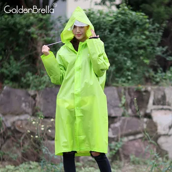 

Women Rainwear Men Rain Scrub Transparent Raincoat NOT Disposable Waterproof Hooded Rain Cover impermeable Suit for fishing