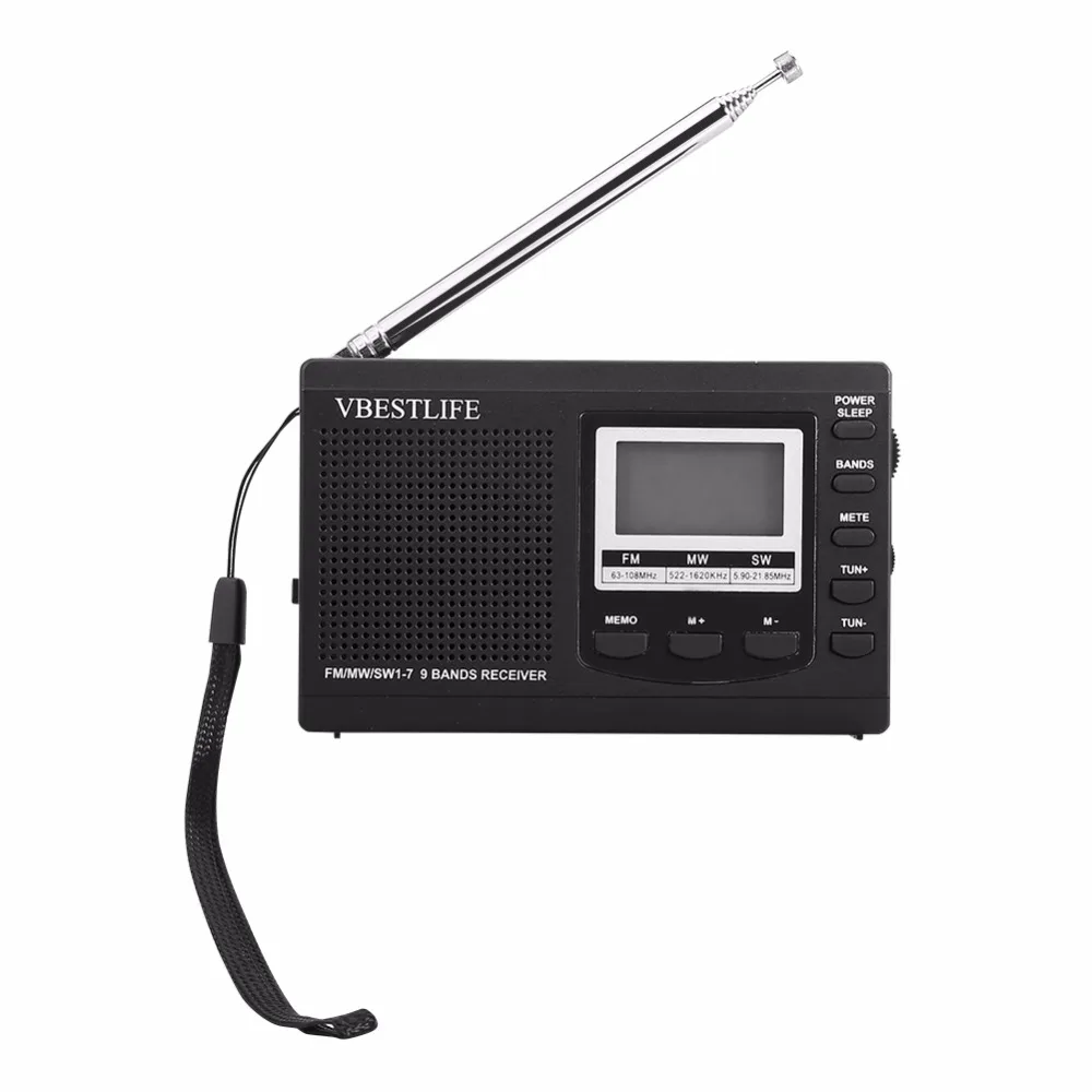 Buy VBESTLIFE Portable Mini Radio Emergency Stereo FM