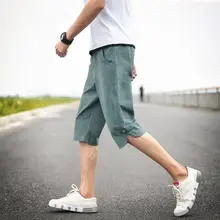 Мужские шорты с несколькими карманами, летние свободные Бриджи цвета хаки, серые, размера плюс, короткие штаны, повседневные хлопковые черные длинные мужские шорты Карго