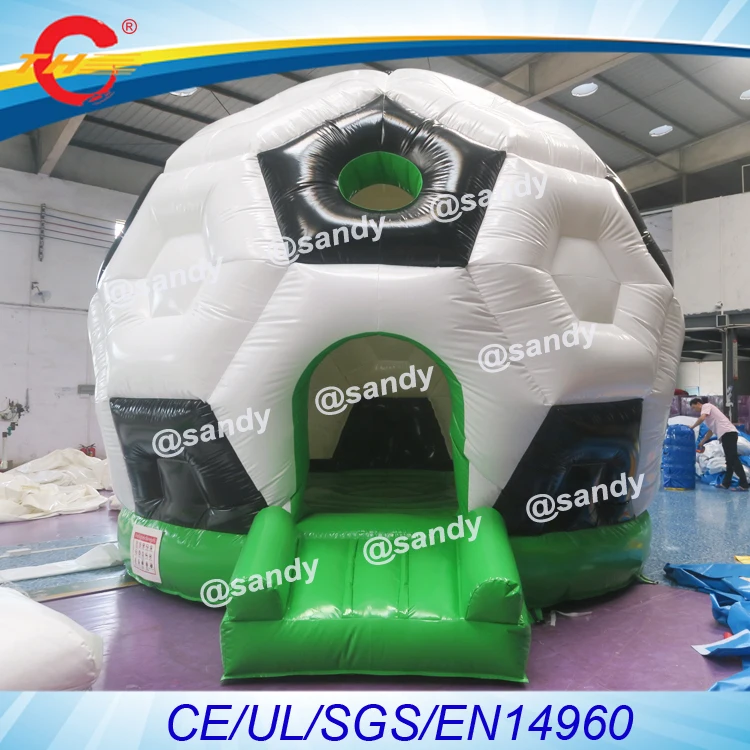free ship to door,5m Inflatable football soccer bouncer jumper bounce