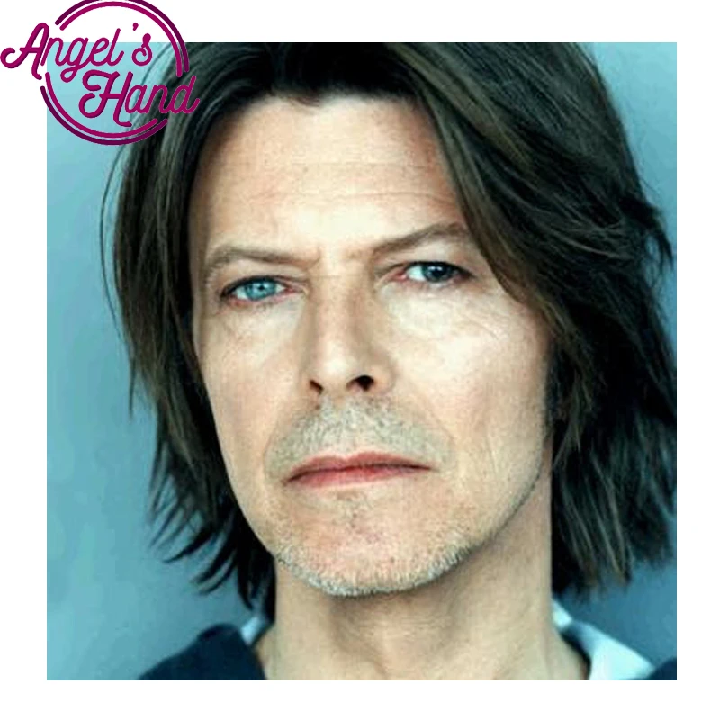 

5D diy diamond embroidery cross full square&round drill 5d diy rock singer David Bowie diamond painting mosaic home decoration