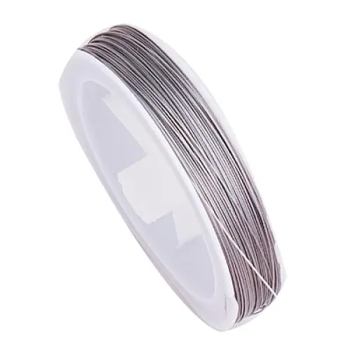 IMC Hot Tigertail Beading Wire 90m / 0.45mm / Silvertigertail wiresilver silverwire wire
