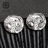 Tiny Stud Earrings for Women Sun Moon Star Vintage Round Body Jewelry For Women Bohemia Texture Minimalist Pendientes Wholesale ► Photo 1/6