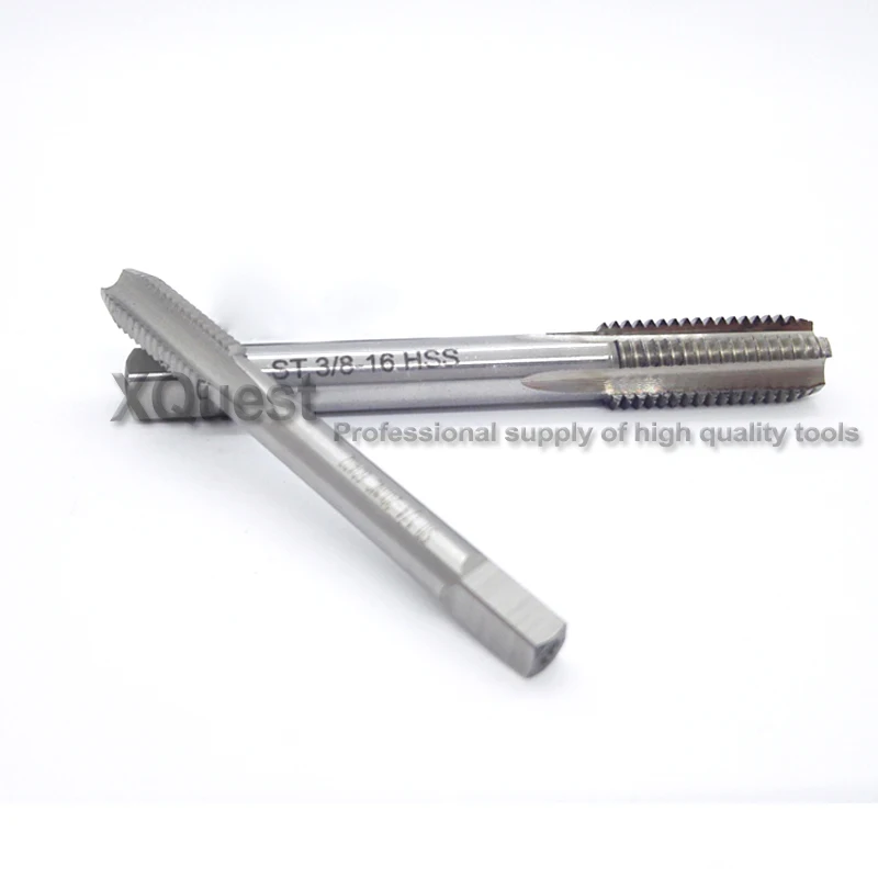 2pcs  HSS Right Hand Tap 2#-56 Taps Threading 2-56  High-quality 