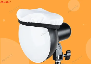 

Soft light lampshade Round photography dimming lampshade SLR flash reflective cover Studio soft light cloth CD50 T03